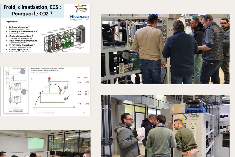 Formation CO2 frigoporteur